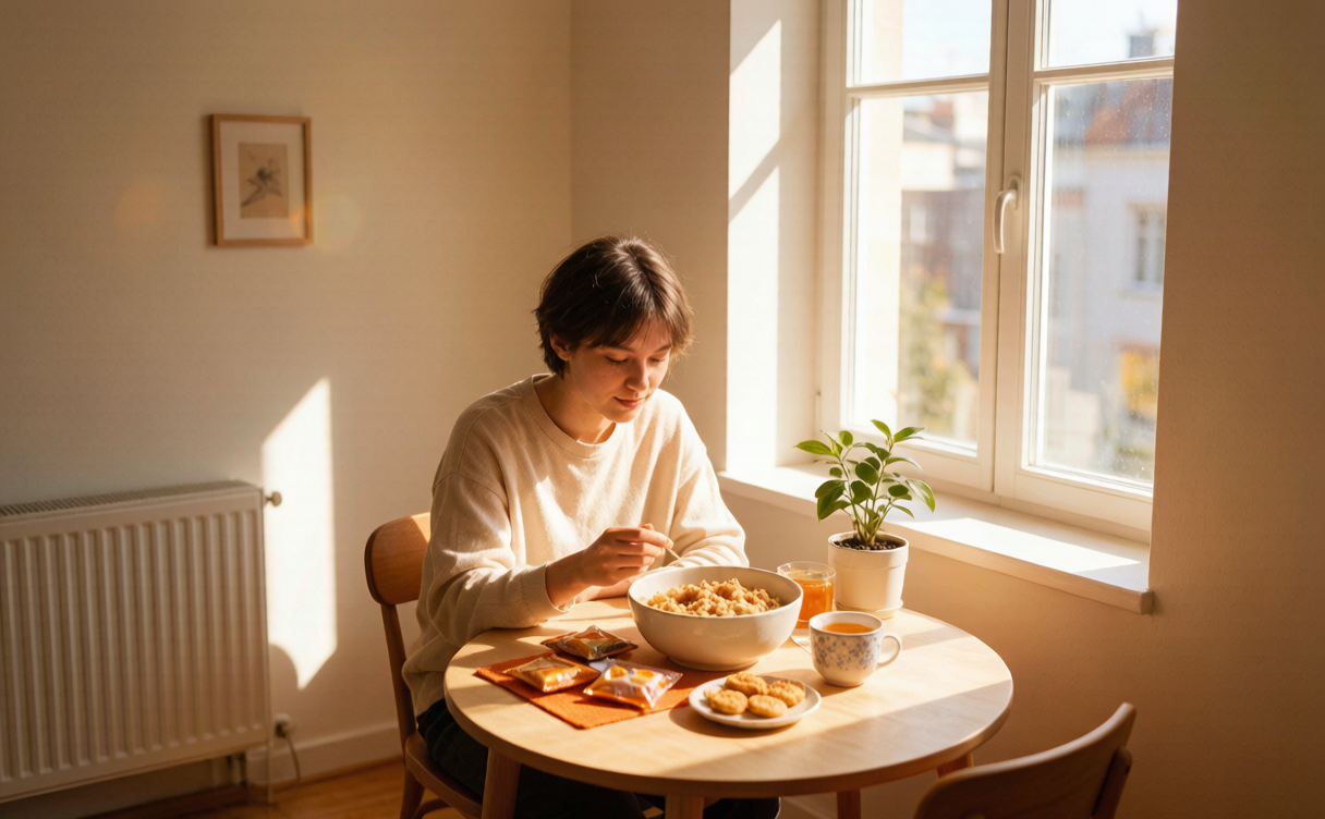 暑假一个人宅家零食
